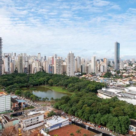 شقة Flat No Ed Walk Bueno - Setor Bueno - Ao Lado Do Goiania Shopping - Wb2405- Andar Alto المظهر الخارجي الصورة