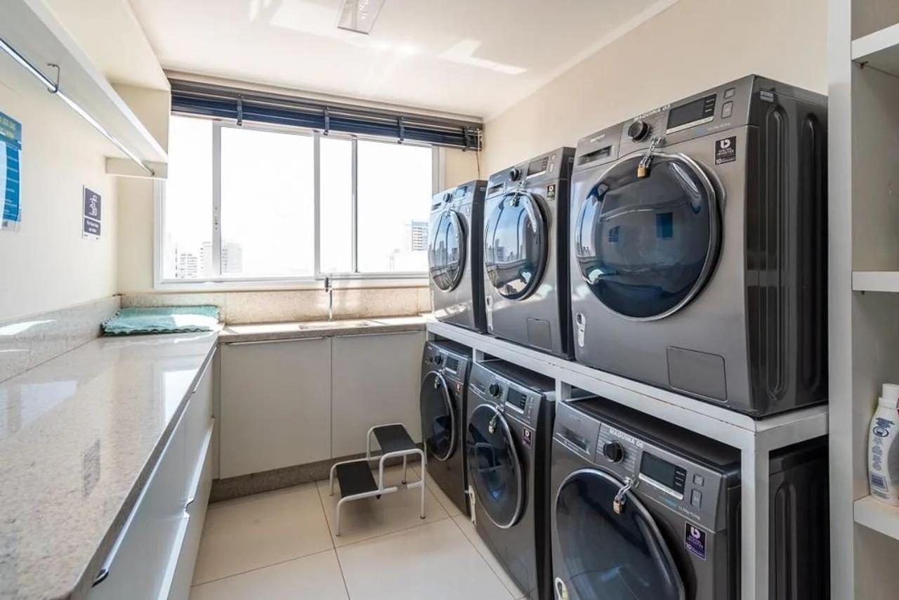 شقة Flat No Ed Walk Bueno - Setor Bueno - Ao Lado Do Goiania Shopping - Wb2405- Andar Alto المظهر الخارجي الصورة